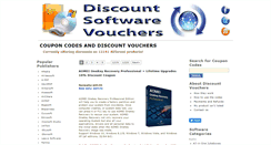 Desktop Screenshot of discountsoftwarevouchers.com